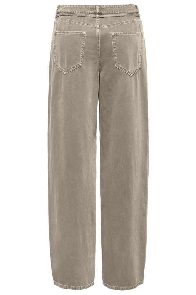 Only camel dames jeans | Achteraanzicht
