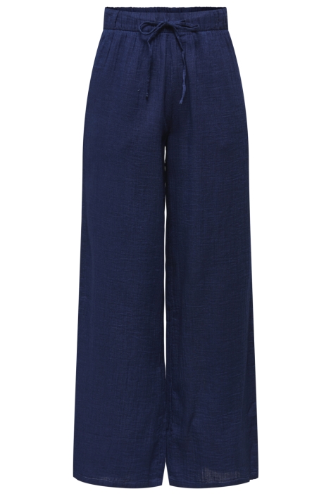 Only blauwe dames broek | Vooraanzicht