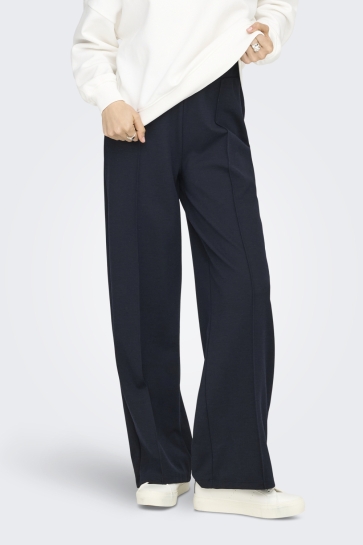 Only ONLATLAS WIDE PIN PANT SWT 15369687 Navy Blazer