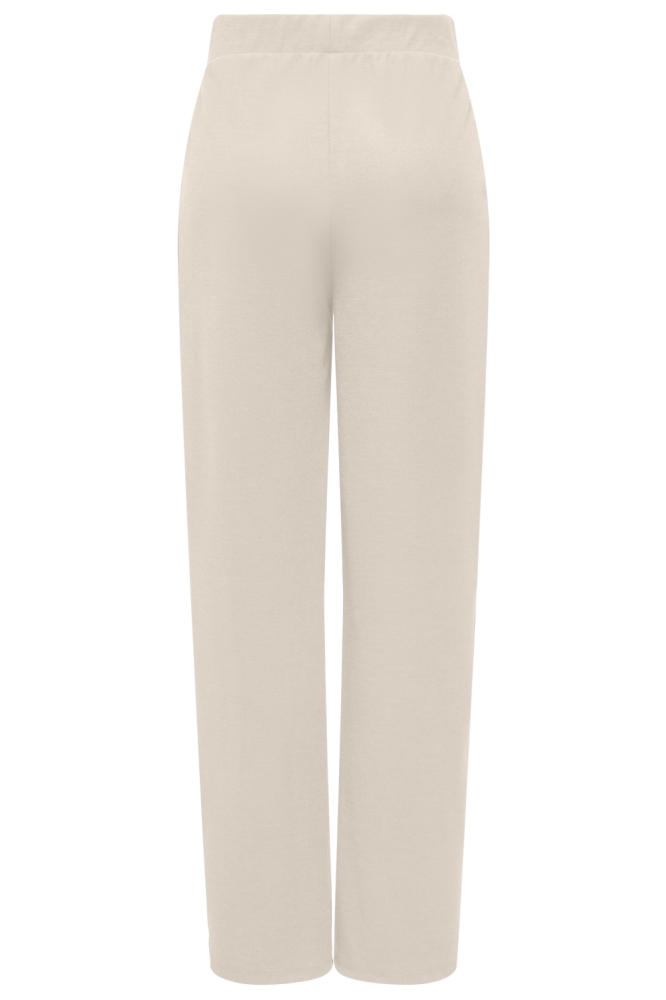 Only beige dames broek | Achteraanzicht