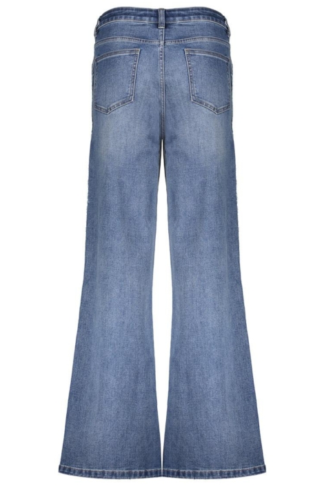 Geisha blauwe dames jeans | Achteraanzicht