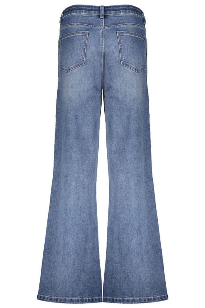 Geisha blauwe dames jeans | Achteraanzicht