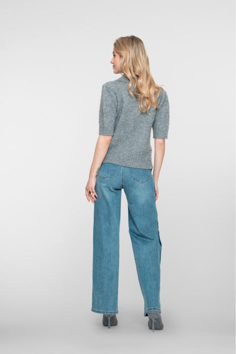 Geisha blauwe dames jeans | Model