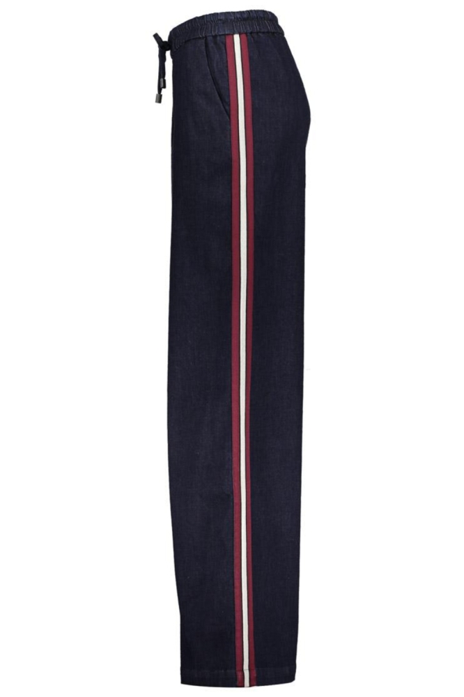 Geisha blauwe dames jeans | Zijaanzicht