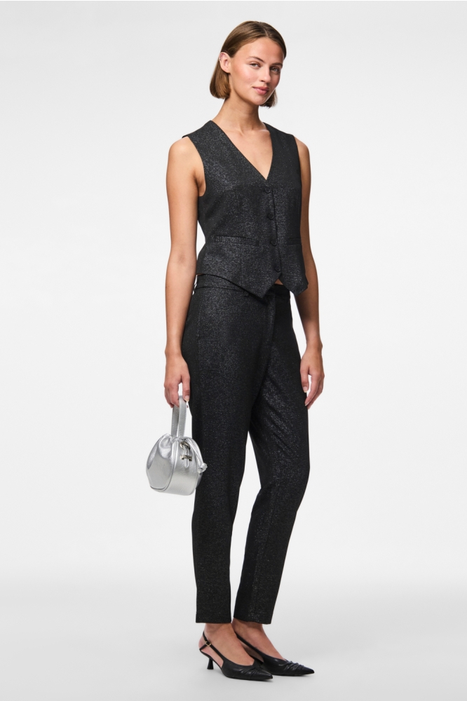 Pieces zwarte dames broek | Model