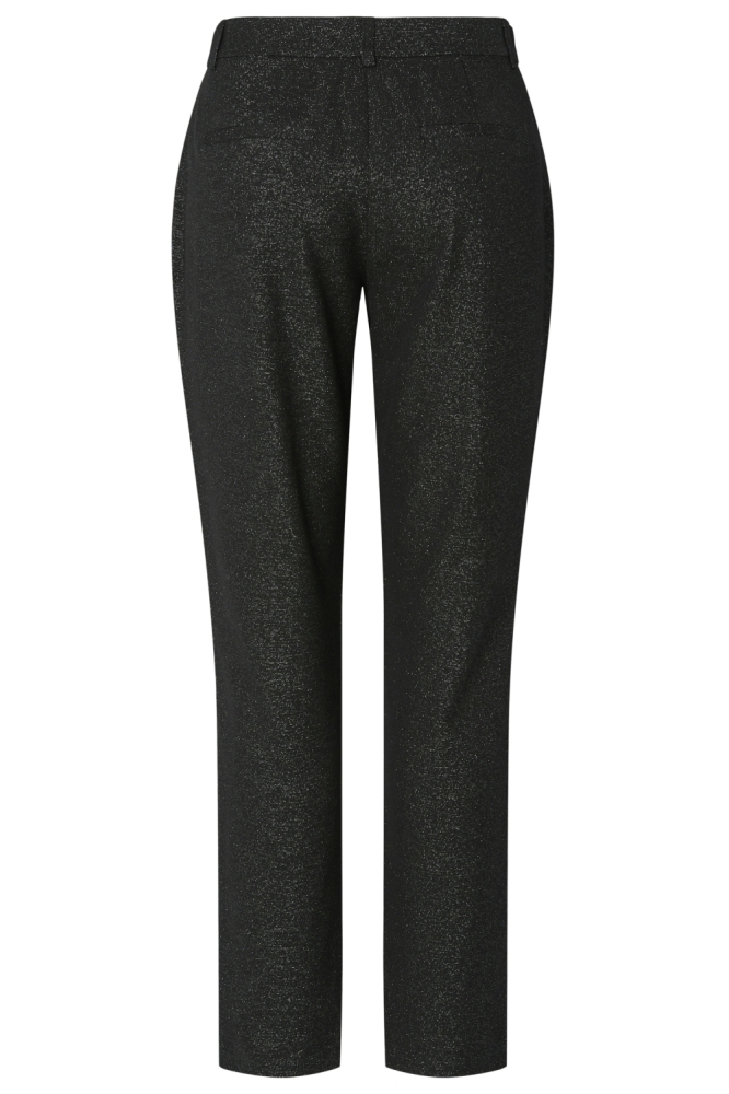 Pieces zwarte dames broek | Achteraanzicht