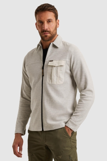 PME legend Vest SHIRT JACKET MET WAFELSTRUCTUUR PSI2509248 921