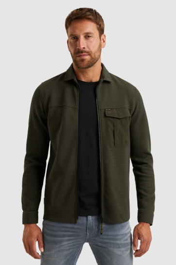 PME legend SHIRT JACKET MET WAFELSTRUCTUUR PSI2509248 8039