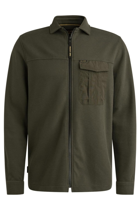 PME legend groene heren vest | Vooraanzicht