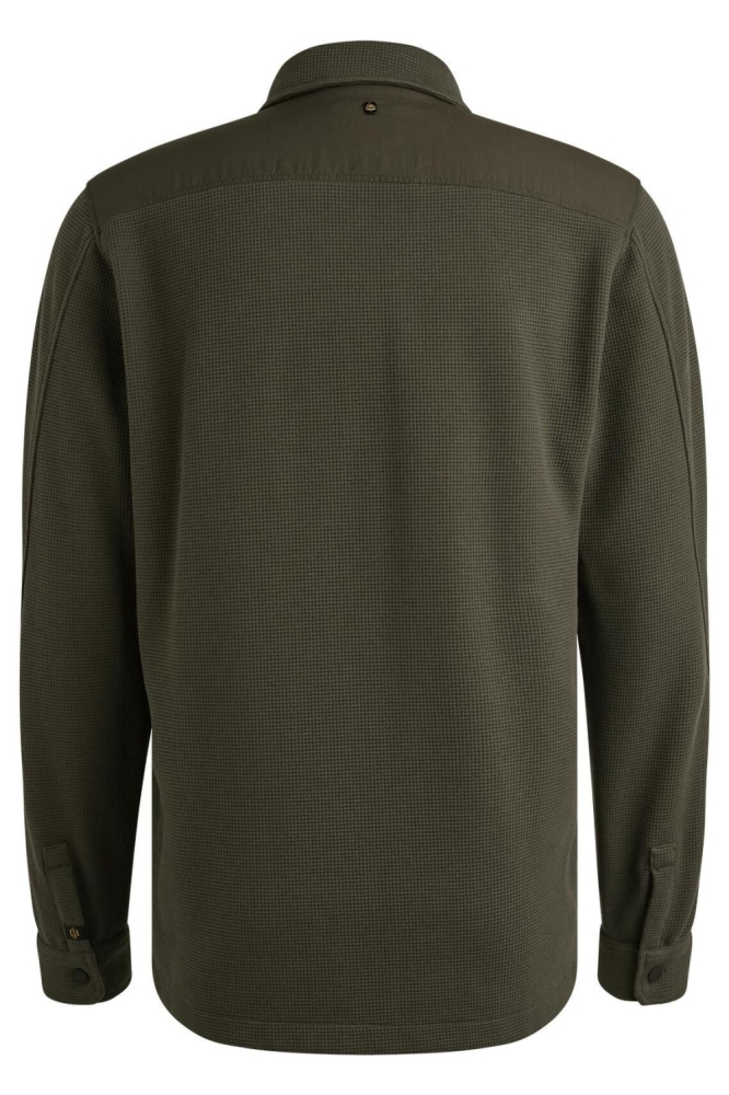 PME legend groene heren vest | Achteraanzicht