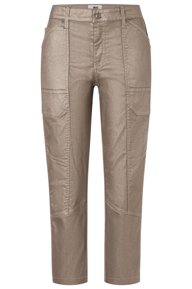 Mac taupe dames jeans | Vooraanzicht