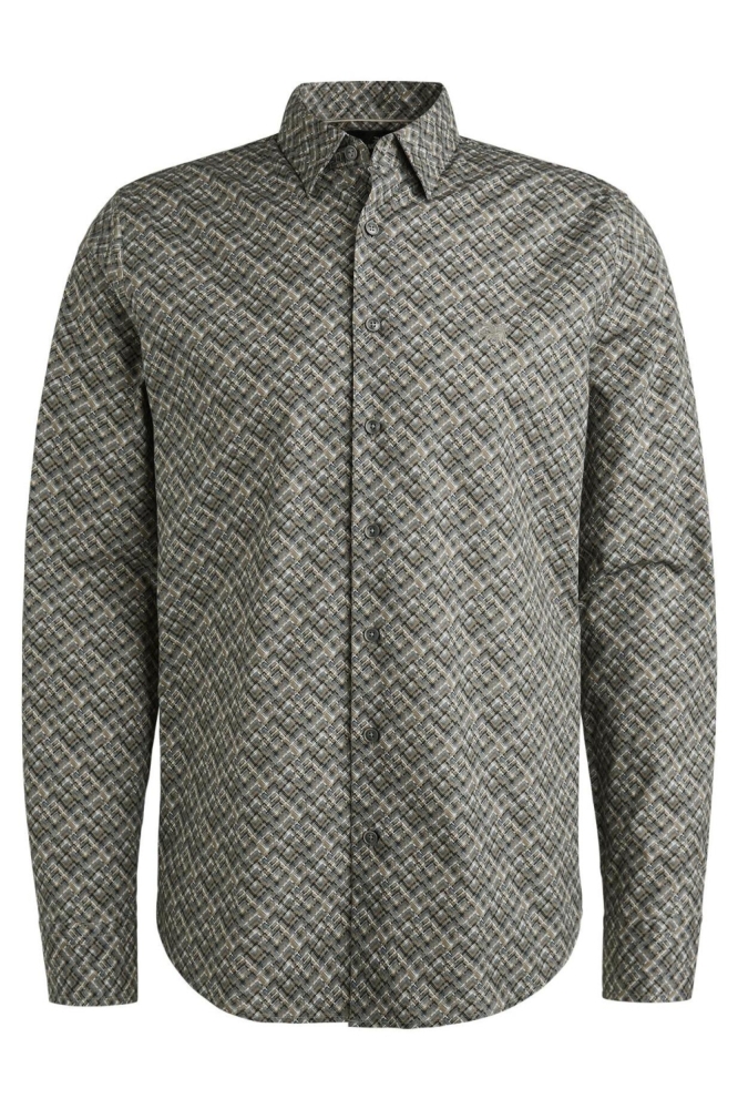 Vanguard groene heren overhemd | Vooraanzicht