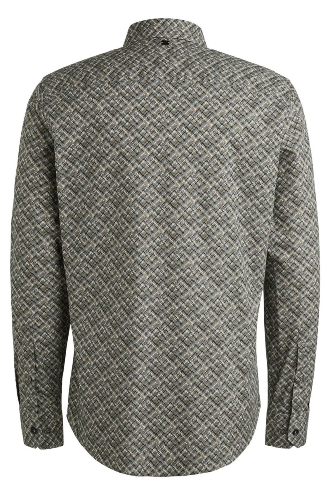 Vanguard groene heren overhemd | Achteraanzicht