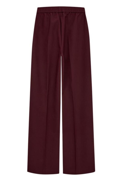 Freequent bordeaux dames broek | Achteraanzicht
