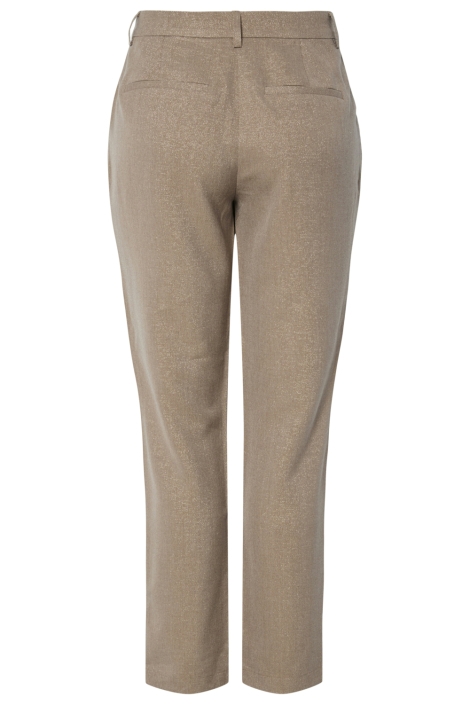 Pieces taupe dames broek | Achteraanzicht