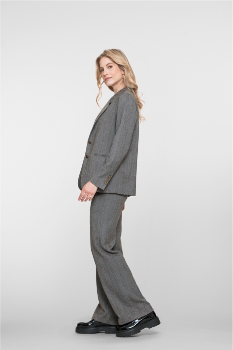 Geisha grijze dames broek | Model