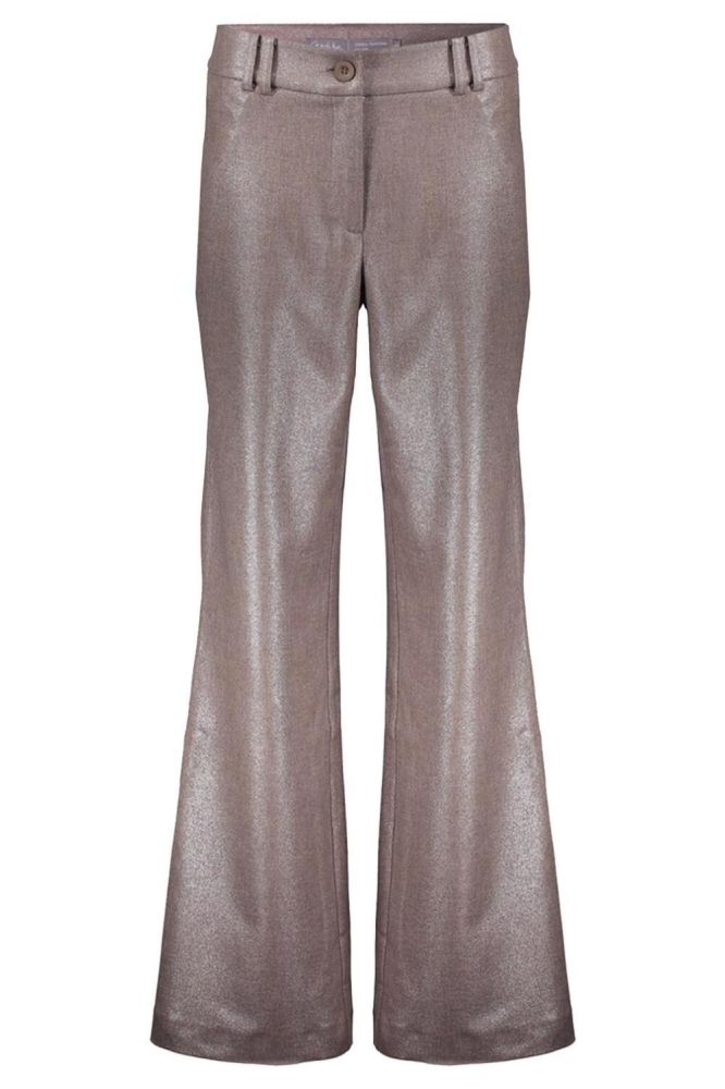 Geisha taupe dames broek | Vooraanzicht