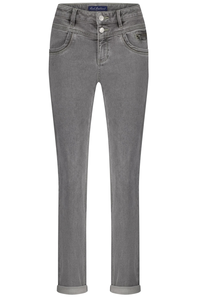 Red Button grijze dames jeans | Vooraanzicht