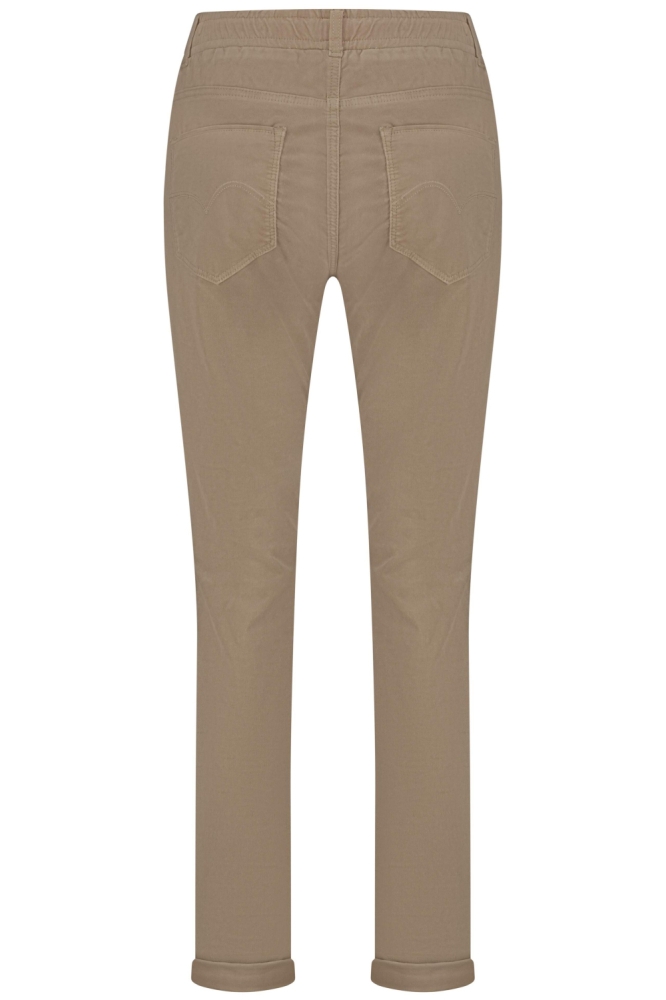 Red Button camel dames broek | Achteraanzicht