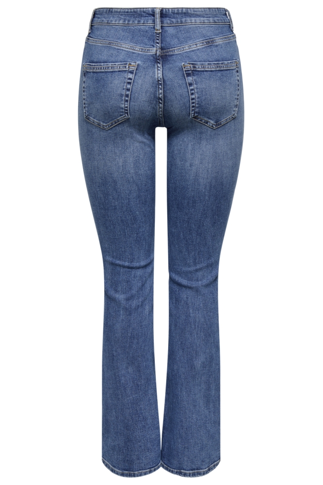 Only blauwe dames jeans | Achteraanzicht