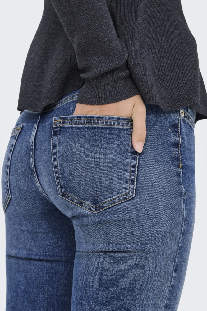 Only blauwe dames jeans | Close up