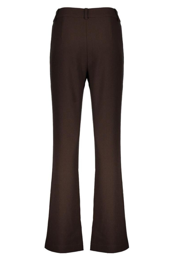 Geisha bruine dames broek | Achteraanzicht