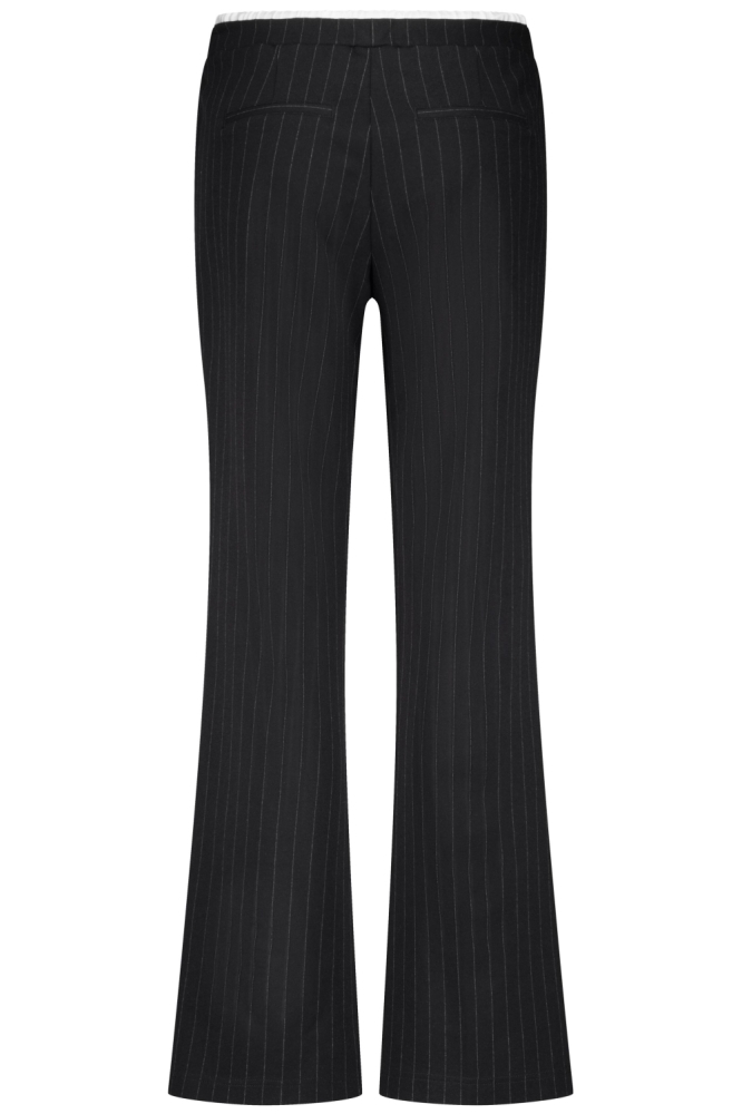 Red Button zwarte dames broek | Achteraanzicht