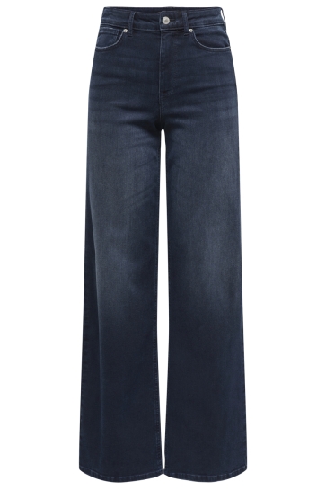 Only ONLMADISON BLUSH HW WIDE DNM DOT632 15353344 Blue Black Denim
