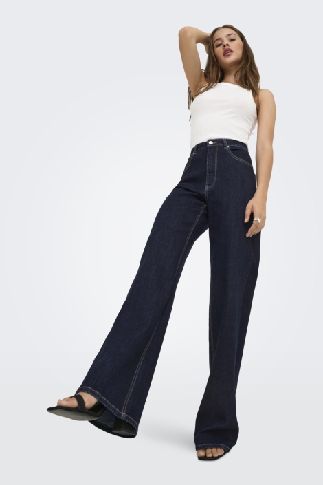 Only blauwe dames jeans | Model