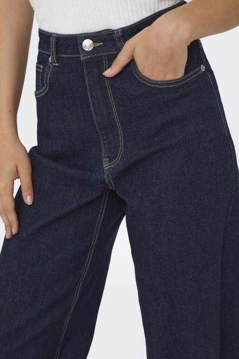 Only blauwe dames jeans | Model vooraanzicht