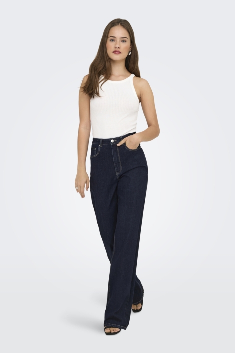 Only blauwe dames jeans | Model