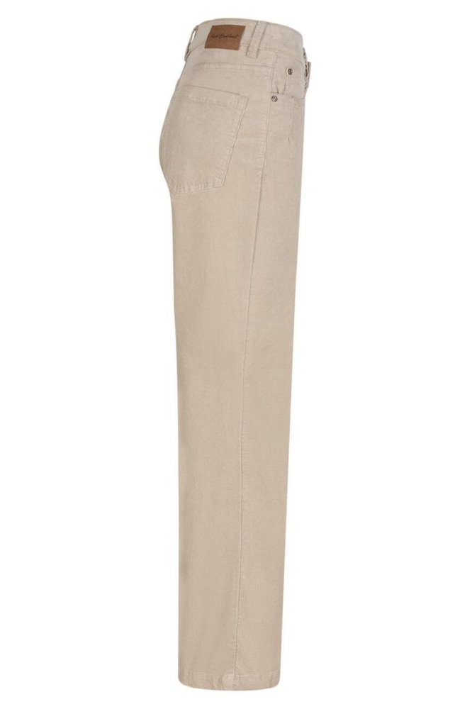 Red Button beige dames broek | Zijaanzicht