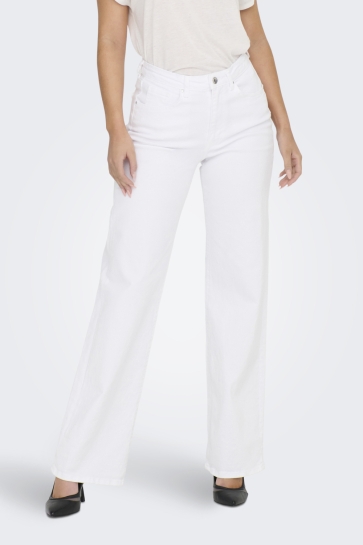 Only Jeans ONLJUICY HW WIDE LEG DNM REA NOOS 15288219 White