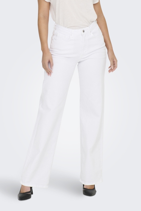 Only witte dames jeans | Model vooraanzicht