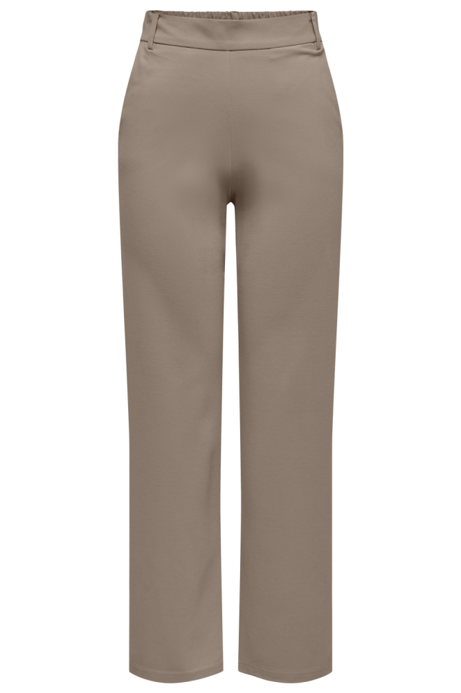 Only taupe dames broek | Vooraanzicht