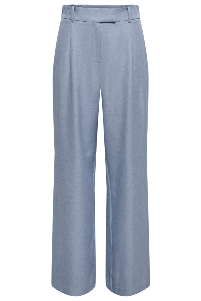 Only blauwe dames broek | Vooraanzicht