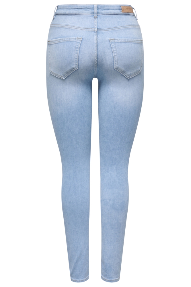 Only blauwe dames jeans | Achteraanzicht