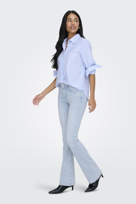 Only blauwe dames jeans | Model