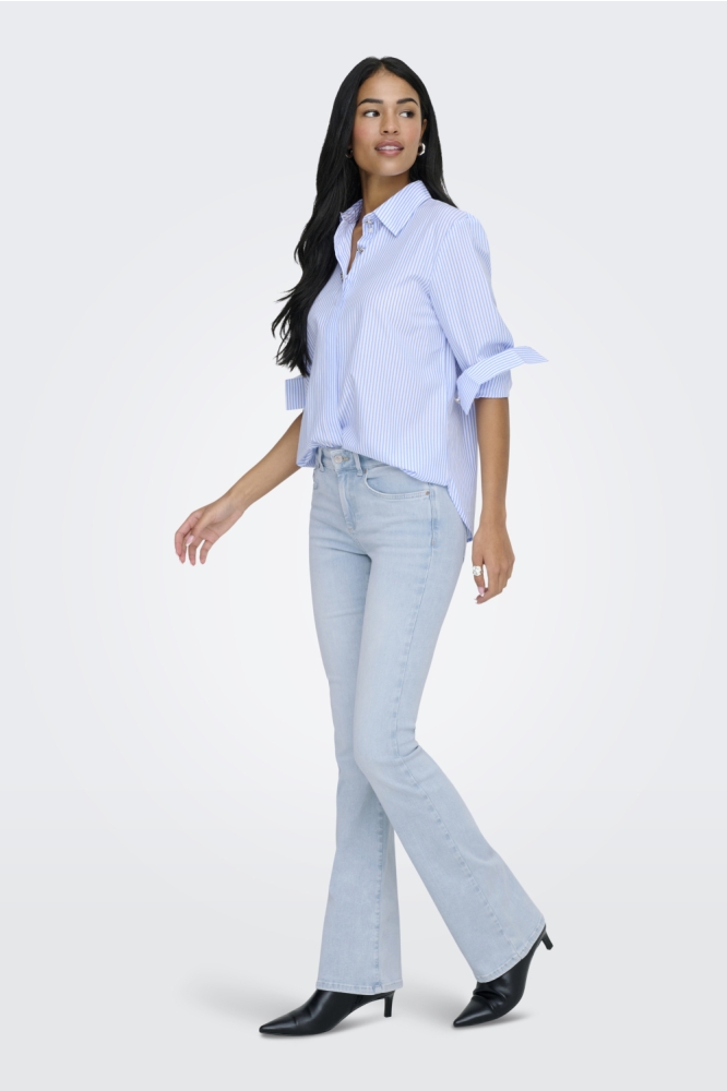 Only blauwe dames jeans | Model