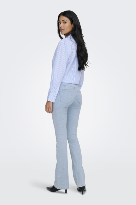 Only blauwe dames jeans | Model