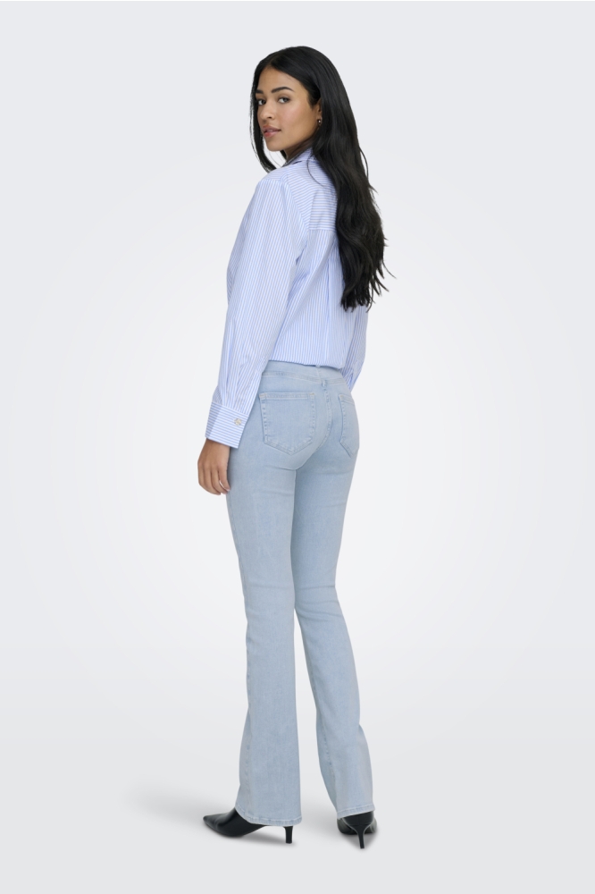 Only blauwe dames jeans | Model
