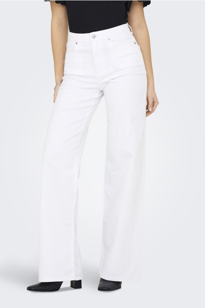 Only witte dames jeans | Model vooraanzicht