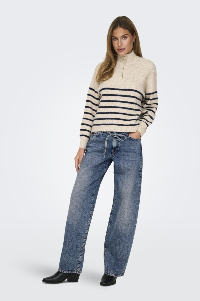 Only blauwe dames jeans | Model