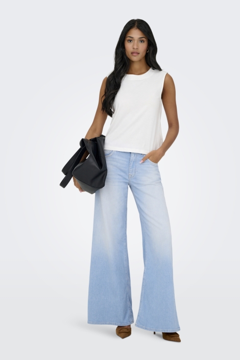 Only blauwe dames jeans | Model