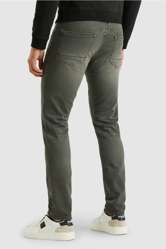 PME legend grijze heren jeans | Model achteraanzicht