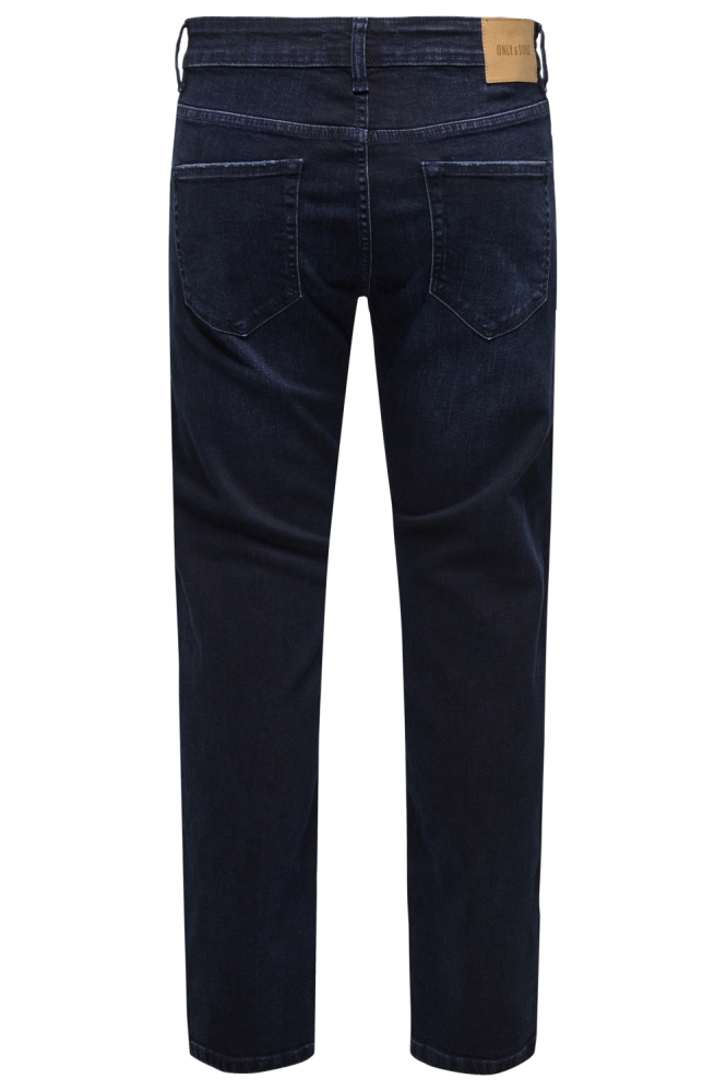 Only & Sons blauwe heren jeans | Achteraanzicht