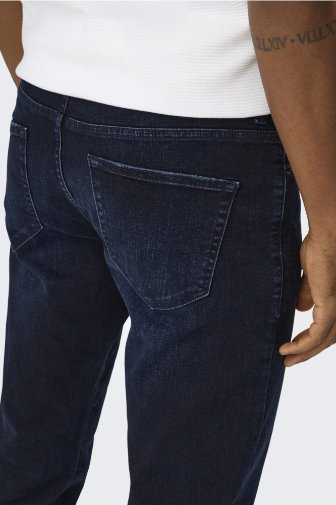 Only & Sons blauwe heren jeans | Kleurstaal