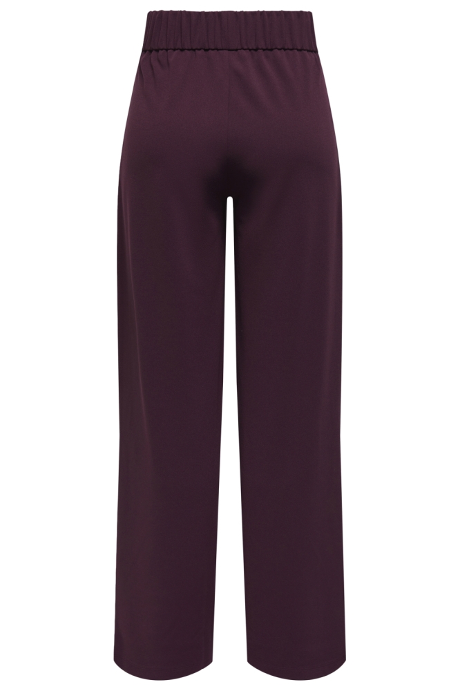 Jacqueline de Yong bordeaux dames broek | Achteraanzicht