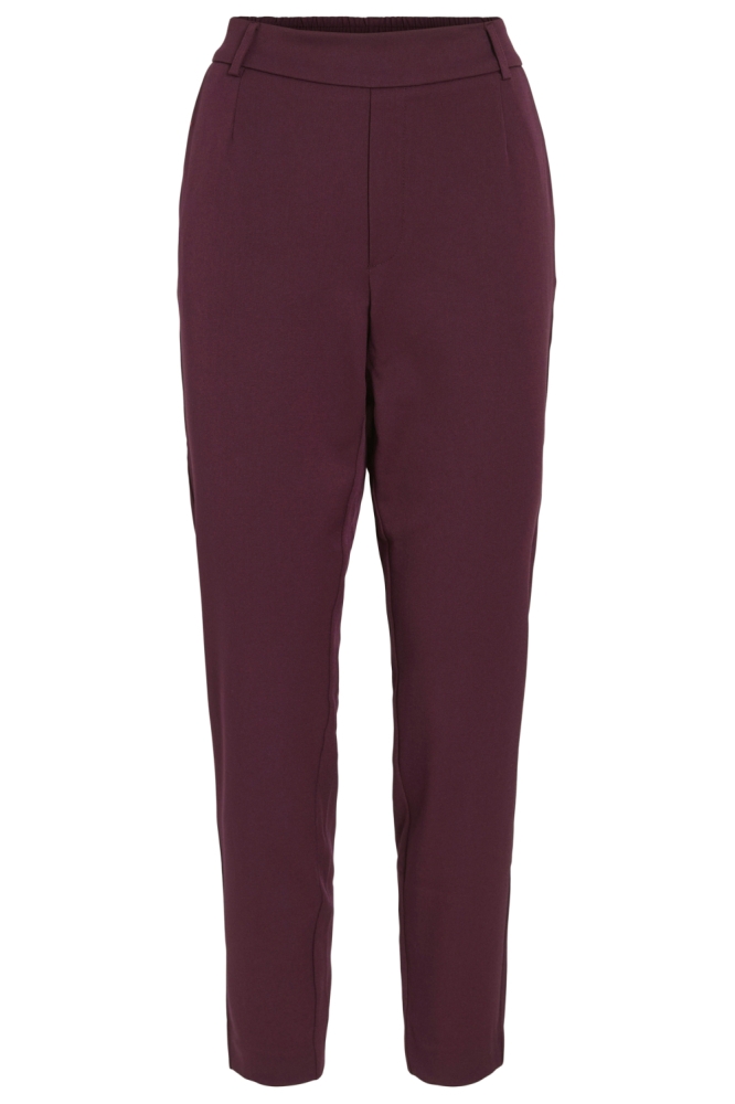 Vila bordeaux dames broek | Vooraanzicht