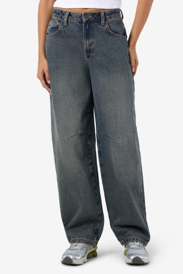 Noisy may Jeans NMHAZAL HW BARR KNE DRT JNS VI586MB 27034776 Medium Blue Denim